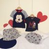 PIJAMA CORTO SINGLE JERSEY PUNTO MICKEY GRAY - Image 4