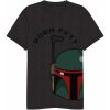 CAMISETA CORTA SINGLE JERSEY PUNTO BOBA FETT DARK GRAY