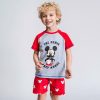 PIJAMA CORTO SINGLE JERSEY PUNTO MICKEY RED - Image 4