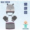 CONJUNTO DE GUANTES, GORRO Y BUFANDA PARA PREESCOLARES DE 2 A 5 AÑOS COLOR GRIS - Image 2