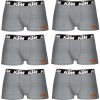 SET DE 6 CALZONCILLOS BÓXER KTM GRIS CLARO