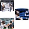 SET DE 3 CALZONCILLOS BÓXER OLIVER Y BENJI - EQUIPO DE OLIVER PARA HOMBRE MICROFIBRA