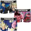 SET DE 3 BOXERS PARA HOMBRE FREEGUN COLECCIÓN DRAGON BALL MODELO PK5344