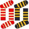SET 2 PARES STRIPE ROJO Y VERDE
