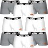 SET DE 8 CALZONCILLOS BÓXER KTM BLANCO Y GRIS CLARO