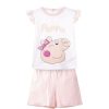 CONJUNTO 2 PIEZAS FRENCH TERRY PEPPA PIG WHITE