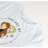 CAMISETA CORTA SINGLE JERSEY FROZEN LIGHT BLUE - Image 3