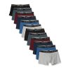 PACK 12 BOXERS CABALLERO SURTIDO NEGRO / AZUL / MARINO / VERDE / GRANATE / GRIS