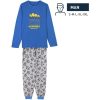 PIJAMA LARGO SINGLE JERSEY MINIONS BLUE