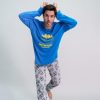 PIJAMA LARGO SINGLE JERSEY MINIONS BLUE - Image 4