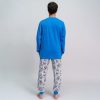 PIJAMA LARGO SINGLE JERSEY MINIONS BLUE - Image 5