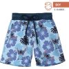 BERMUDA BAÑO STITCH LIGHT BLUE