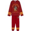 PIJAMA LARGO SINGLE JERSEY HARRY POTTER DARK RED