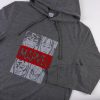 SUDADERA CON CAPUCHA COTTON BRUSHED MARVEL DARK GRAY - Image 3