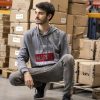 SUDADERA CON CAPUCHA COTTON BRUSHED MARVEL DARK GRAY - Image 6