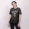 CAMISETA CORTA SINGLE JERSEY SNOOPY BLACK - Image 3