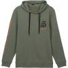 SUDADERA CON CAPUCHA COTTON BRUSHED THE MANDALORIAN DARK GREEN