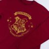PIJAMA LARGO SINGLE JERSEY HARRY POTTER DARK RED - Image 3