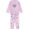 PIJAMA LARGO VELOUR COTTON MINNIE BLUE
