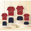 PIJAMA CORTO SINGLE JERSEY PUNTO HARRY POTTER DARK RED - Image 6