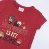 PIJAMA CORTO SINGLE JERSEY PUNTO HARRY POTTER DARK RED - Image 3