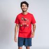 PIJAMA CORTO SINGLE JERSEY PUNTO HARRY POTTER DARK RED - Image 4