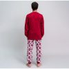 PIJAMA LARGO SINGLE JERSEY HARRY POTTER DARK RED - Image 5
