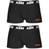 SET DE 2 CALZONCILLOS BÓXER KTM NEGRO