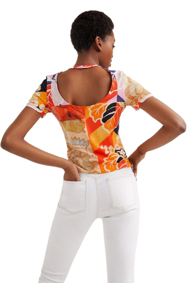 Desigual T-Shirt Mulher - 255432 - Image 2