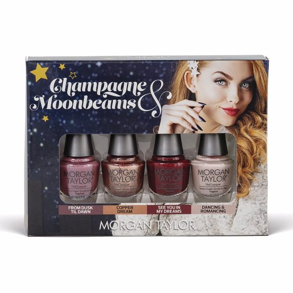 CHAMPAGNE & MOONBEAMS coffret 4 pz