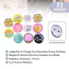LOTE 11 CHAPAS FRASES WEDDING - Image 2