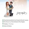 FIGURA PASTEL JUST MARRIED - Image 2