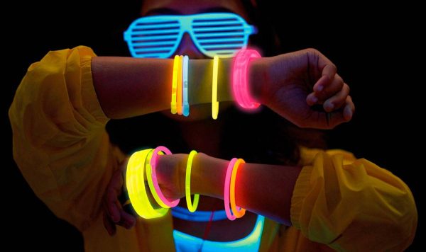PACK 120 PULSERAS LUMINOSAS FLUORESCENTE LED NEON - Image 4