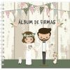 ÁLBUM DE FIRMAS NOVIOS RETRO