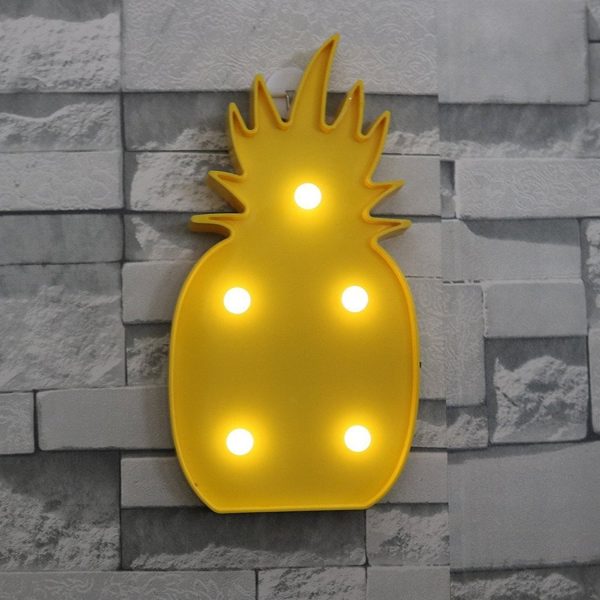 LUCES LED CON DISEÑO “PIÑA” - Image 4