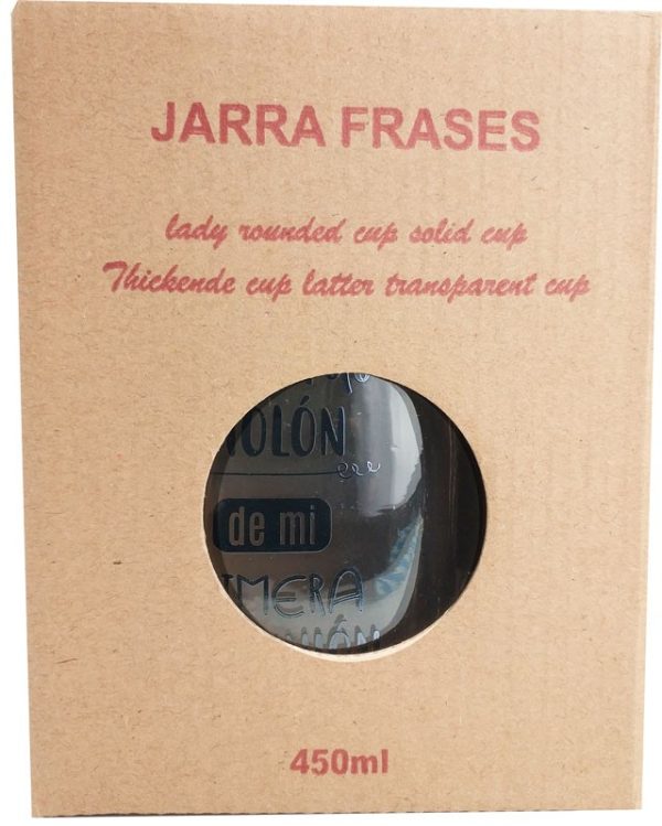 JARRA CRISTAL CON CAÑA "RECUERDO MOLÓN" - Image 3