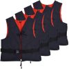 Auxiliares de flutuação 4 pcs 50 N 30-50 kg azul-marinho
