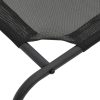 Cama para cães elevada preto L textilene - Image 4