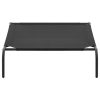 Cama para cães elevada preto XL textilene - Image 3