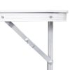 Conj. mesa campismo dobrável c/ 6 bancos altura ajust. 180x60cm - Image 6