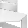 Mesa de maquilhagem/toucador com luzes LED branco claro - Image 10