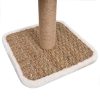 Árvore p/ gatos c/ túnel superior e brinquedo 49cm erva marinha - Image 6