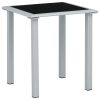 Espreguiçadeiras com mesa 2 pcs alumínio cor creme - Image 9