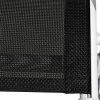 Cadeiras de jardim empilháveis 2 pcs aço e textilene preto - Image 6