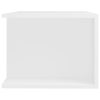 Móvel de TV com luzes LED 90x39x30 cm branco - Image 9