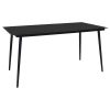 7 pcs conjunto de jantar para jardim - Image 9