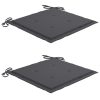 Cadeiras de jantar exterior c/ almofadões 2 pcs acácia maciça - Image 6