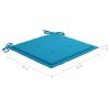 Cadeiras de jantar exterior c/ almofadões 2 pcs acácia maciça - Image 11