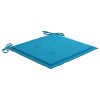 Cadeiras de jantar exterior c/ almofadões 2 pcs acácia maciça - Image 7
