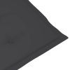 Cadeiras jardim reclináveis c/ almofadões 6 pcs acácia maciça - Image 9